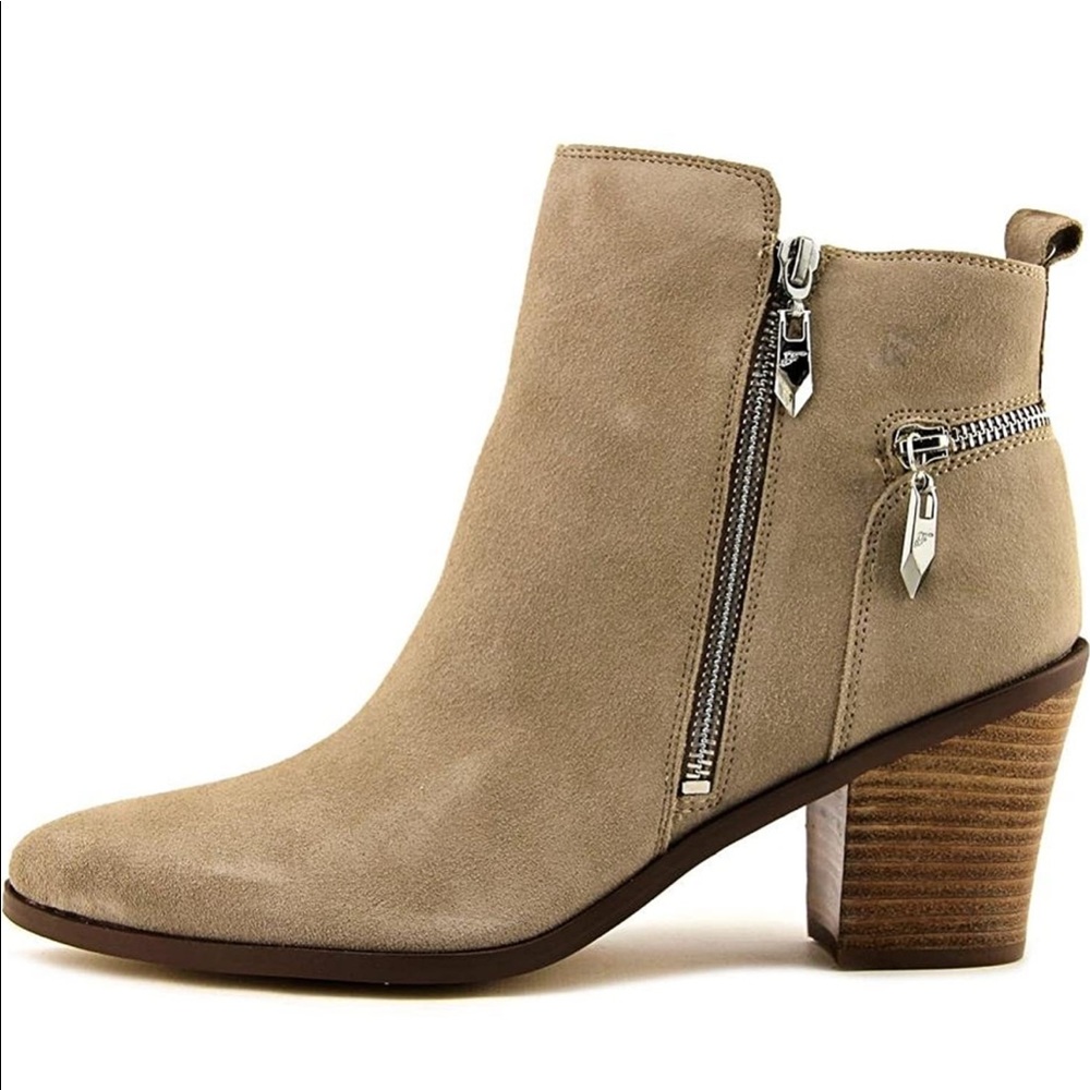 Fergie Bianca Suede Booties
